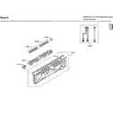 Bosch SPX68U55UC/42 control panel diagram