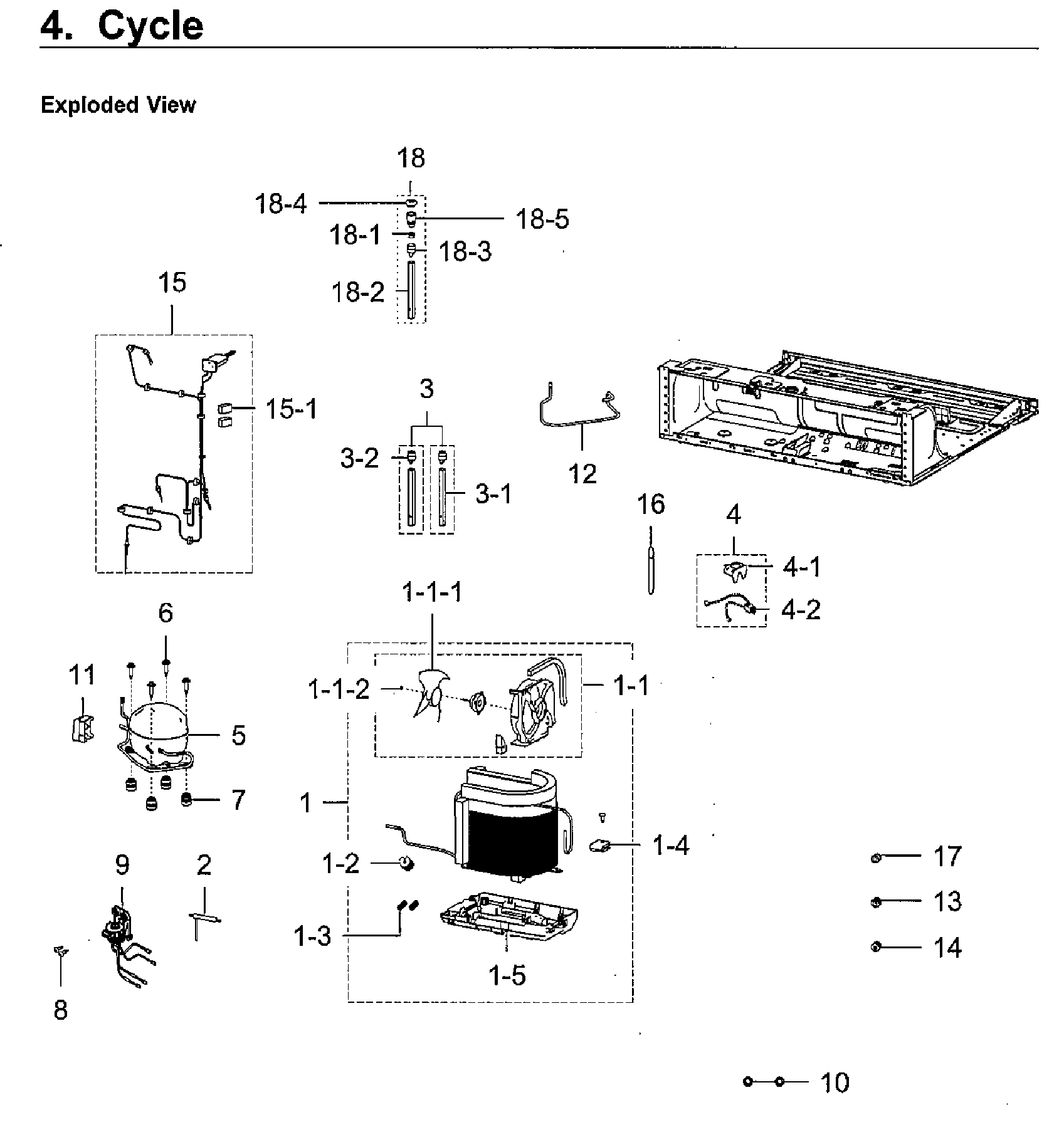 Samsung RF22M9581SG/AA-00 compressor diagram