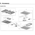 Samsung NX58M6650WG/AA-00 acessory diagram