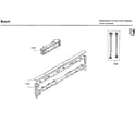 Bosch SHX9PT55UC/86 control panel diagram