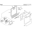 Bosch SHX9PT55UC/93 door diagram