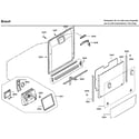 Bosch SHV9PT53UC/01 door diagram
