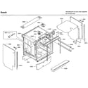 Bosch SHX9PT75UC/C9 cabinet diagram
