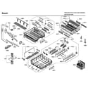 Bosch SHX9PT75UC/C9 baskets diagram