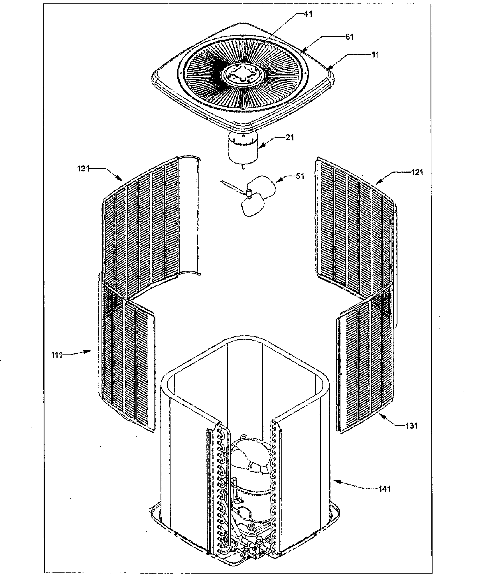 Goodman GSC130363AD cabinet diagram