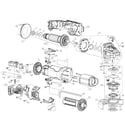 DeWalt DWE43113 TYPE 1 angle grinder diagram