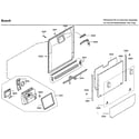 Bosch SHV9PT53UC/76 door diagram