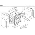 Bosch SHV9PT53UC/76 cabinet diagram