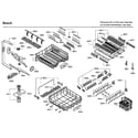 Bosch SHV9PT53UC/76 baskets diagram