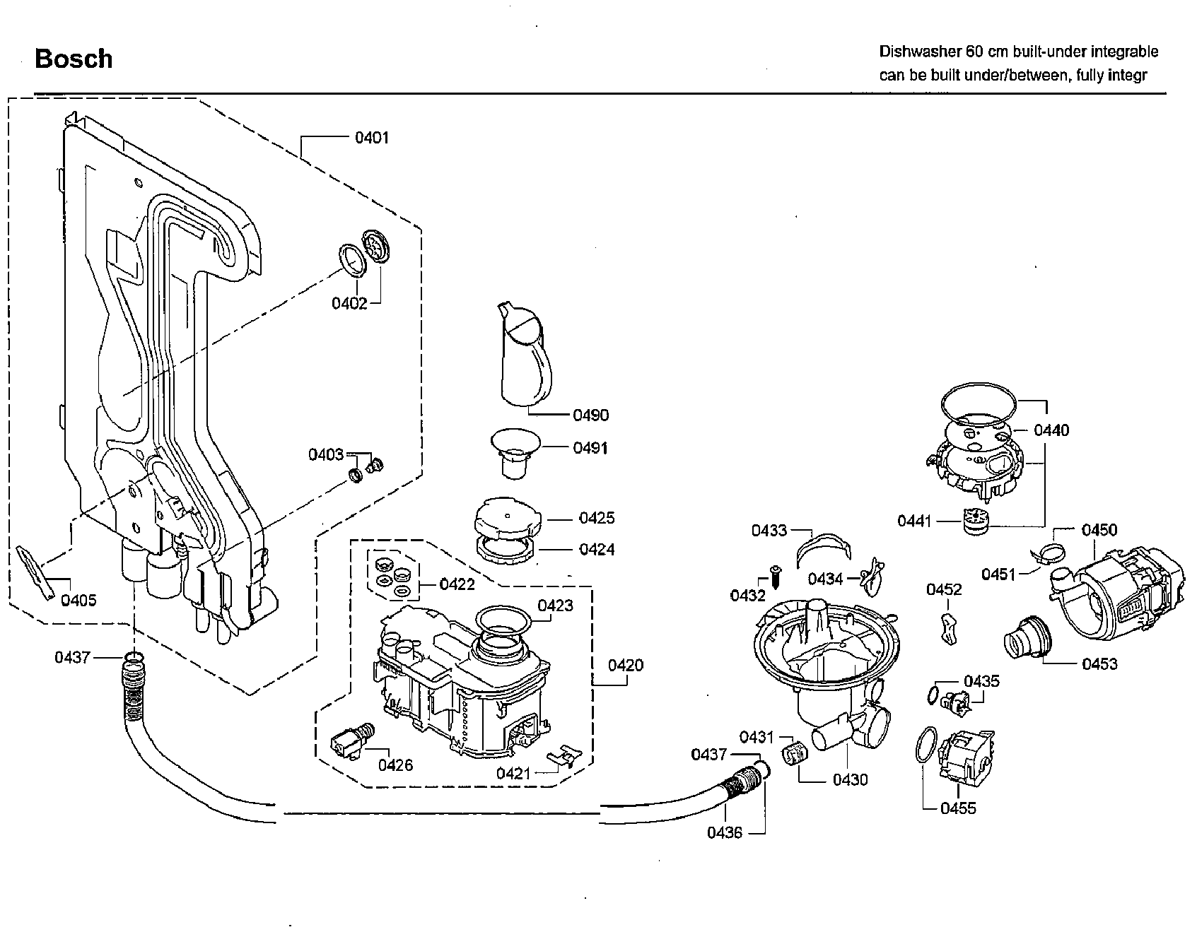 Bosch SHV9PT53UC/93 pump diagram
