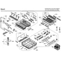 Bosch SHV9PT53UC/98 baskets diagram