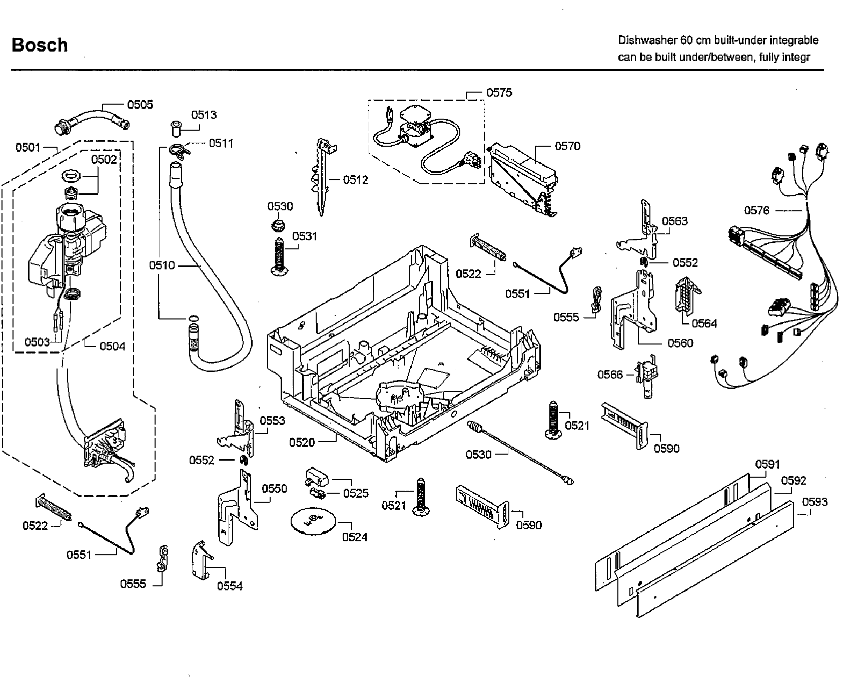 Bosch SHV9PT53UC/A5 base diagram