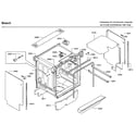 Bosch SHV9PT53UC/B4 cabinet diagram