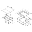 Thermador PRG364EDG02 griddle assy diagram