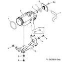 Canon DC210A camera unit diagram
