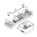 Kenmore Elite 79577719700 freezer parts diagram