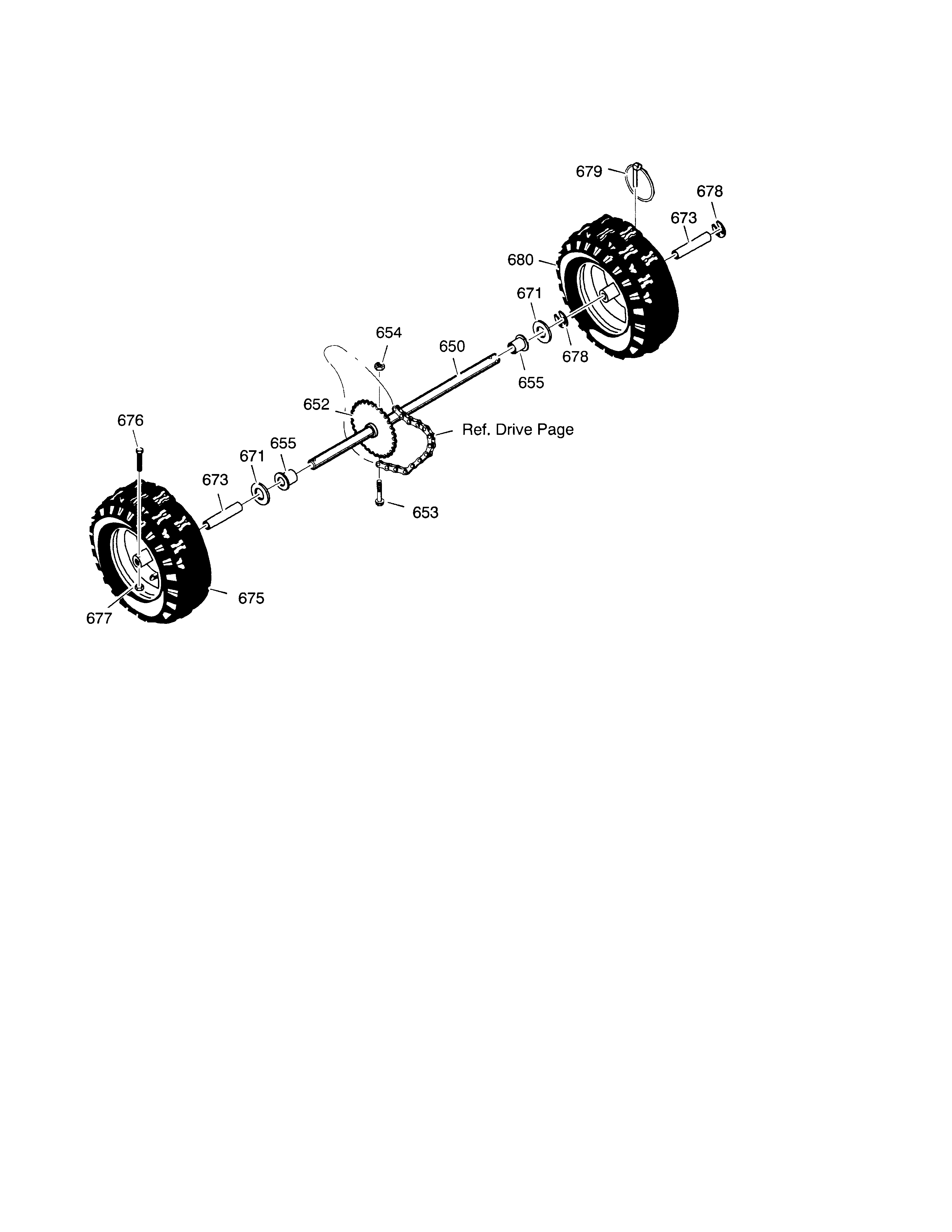 Craftsman 536887750 26`` 7.75hp wheel diagram