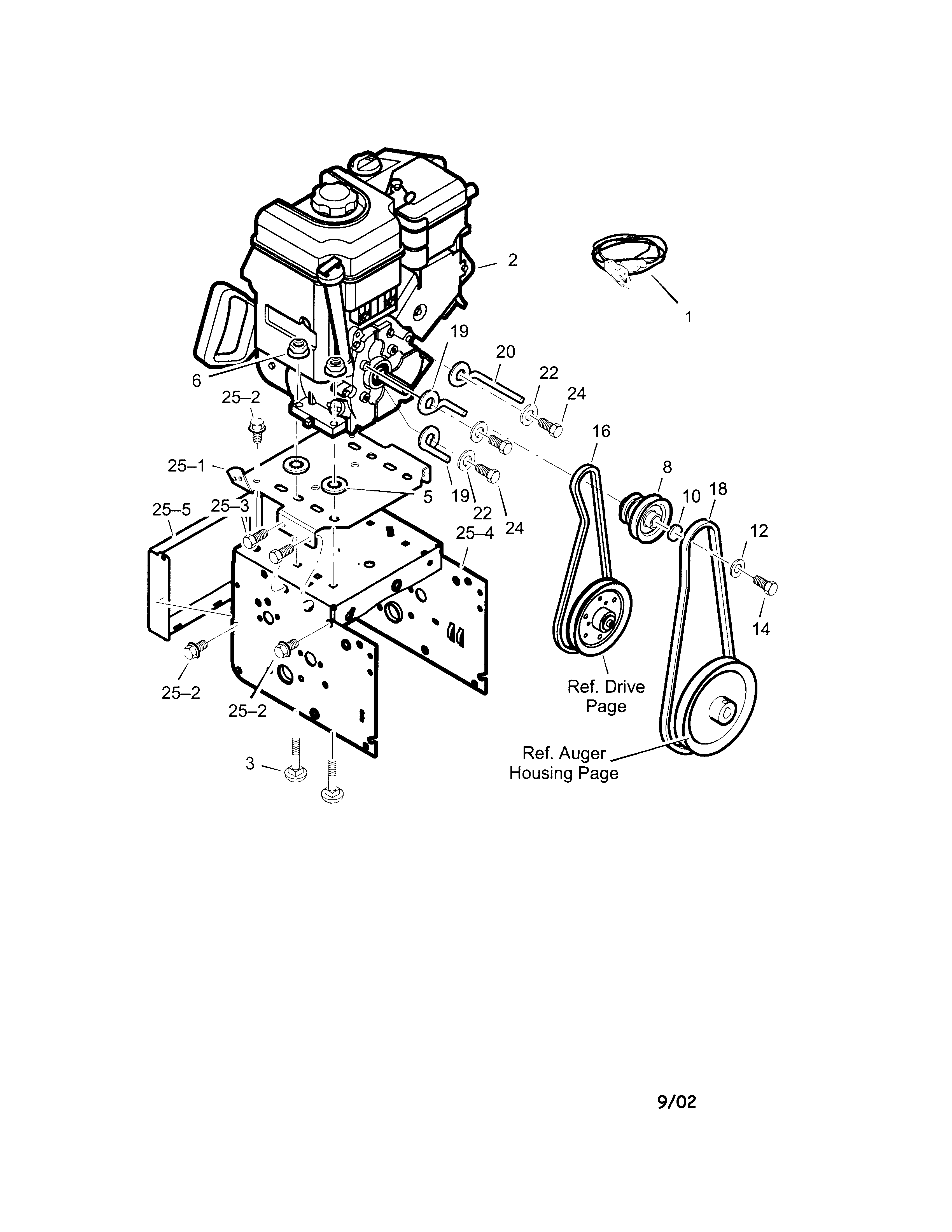 Craftsman 536889250 engine diagram