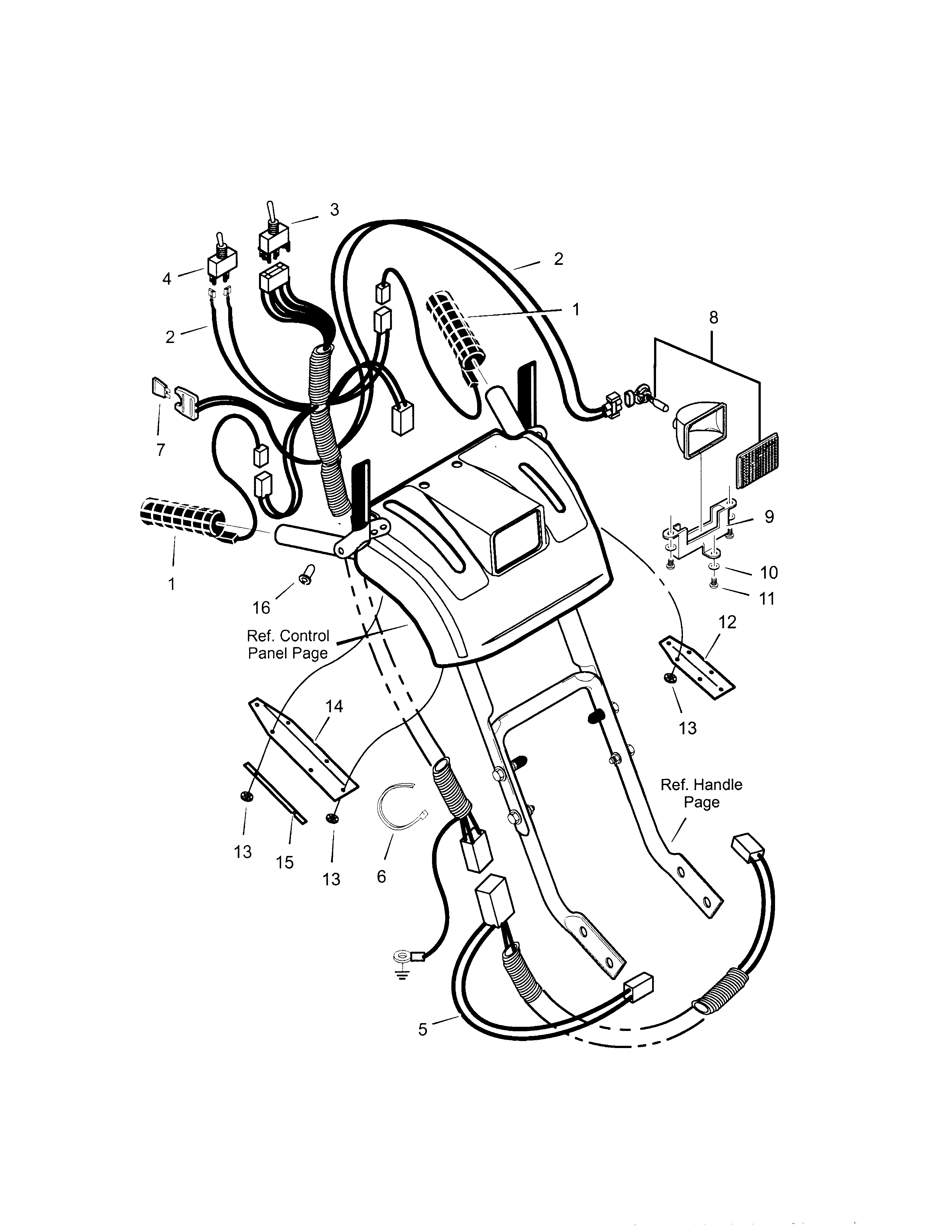 Craftsman 536889250 electrical wiring diagram