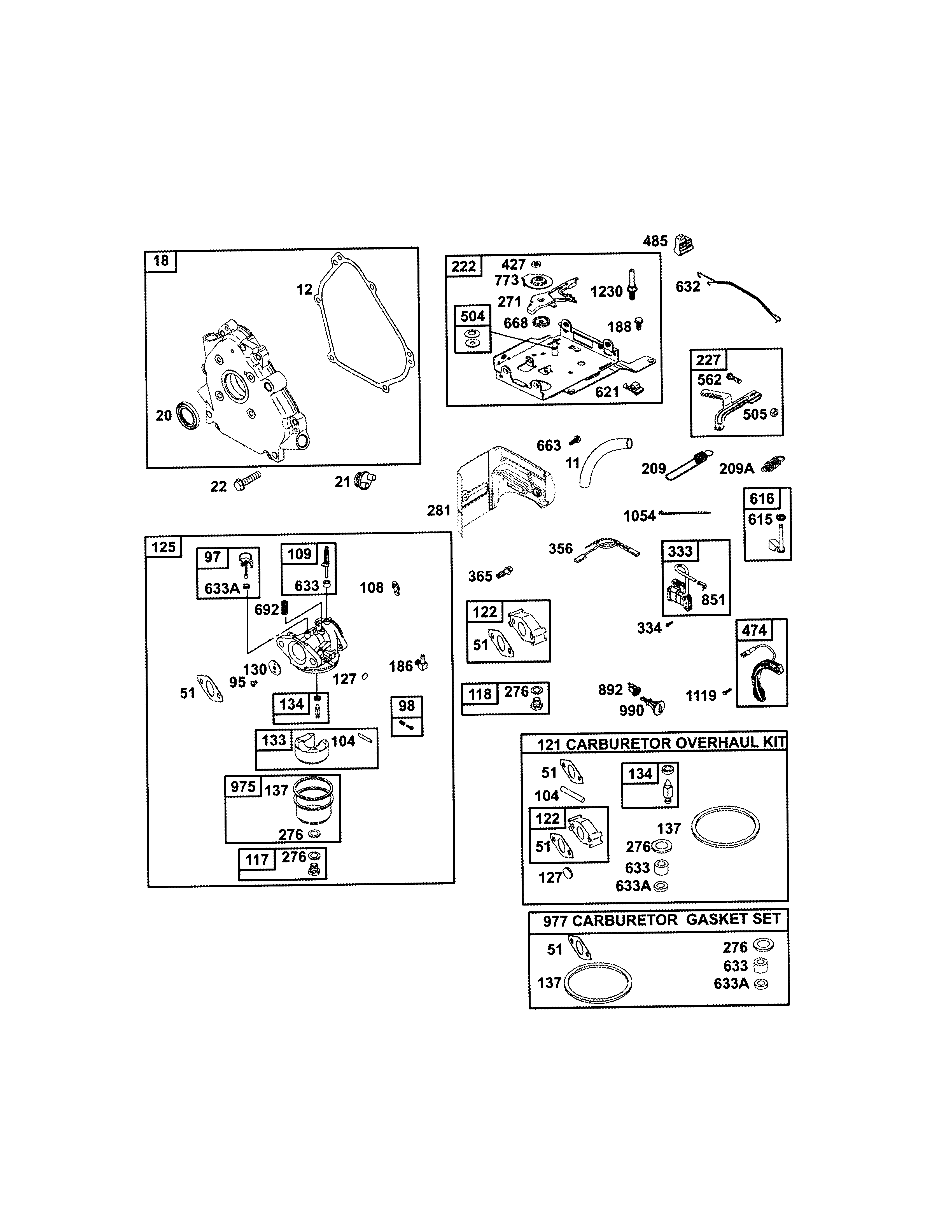 Craftsman 536887750 carburetor diagram