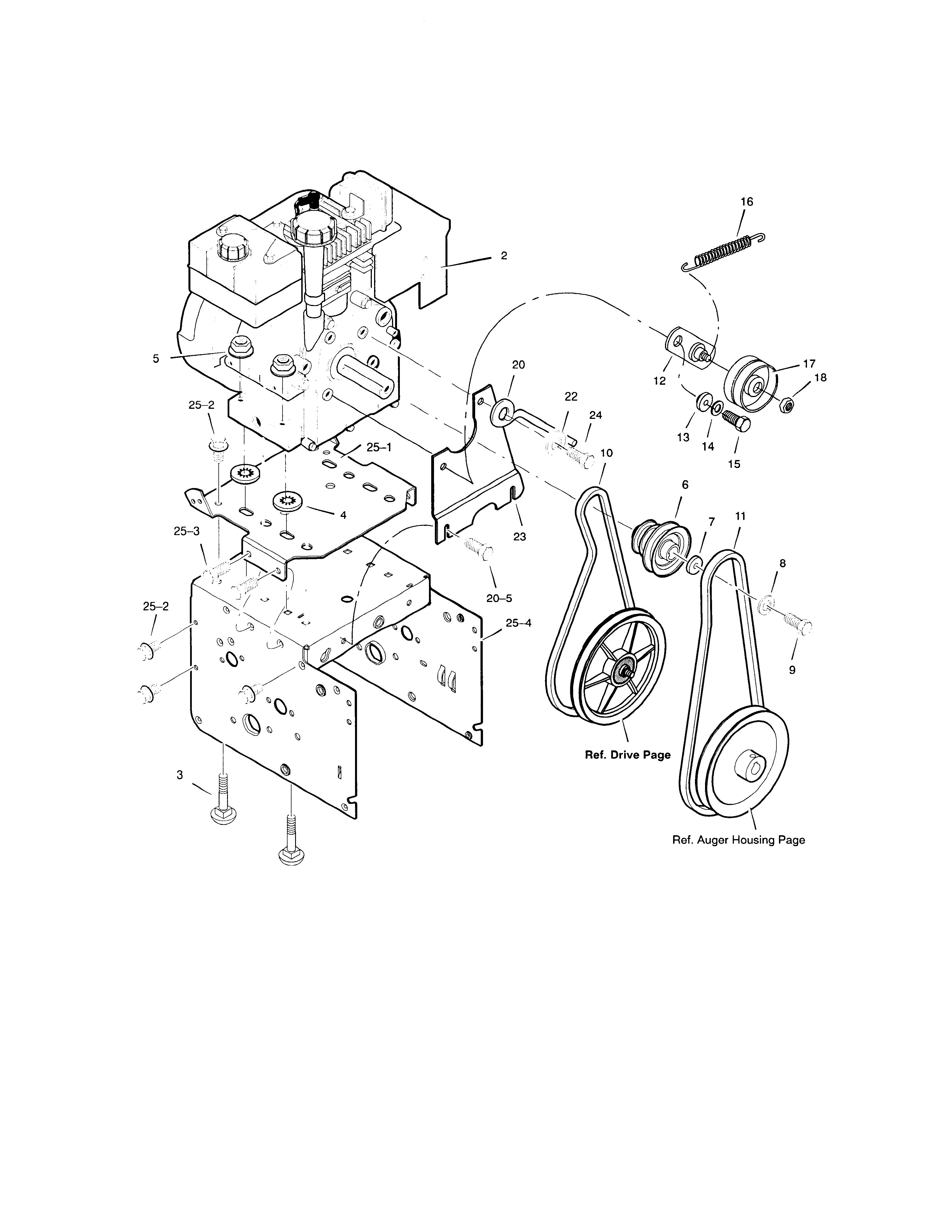 Murray 629108X61D engine diagram