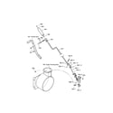 Craftsman 536881750 chute rod diagram