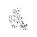 Craftsman 536889253 handle assembly diagram