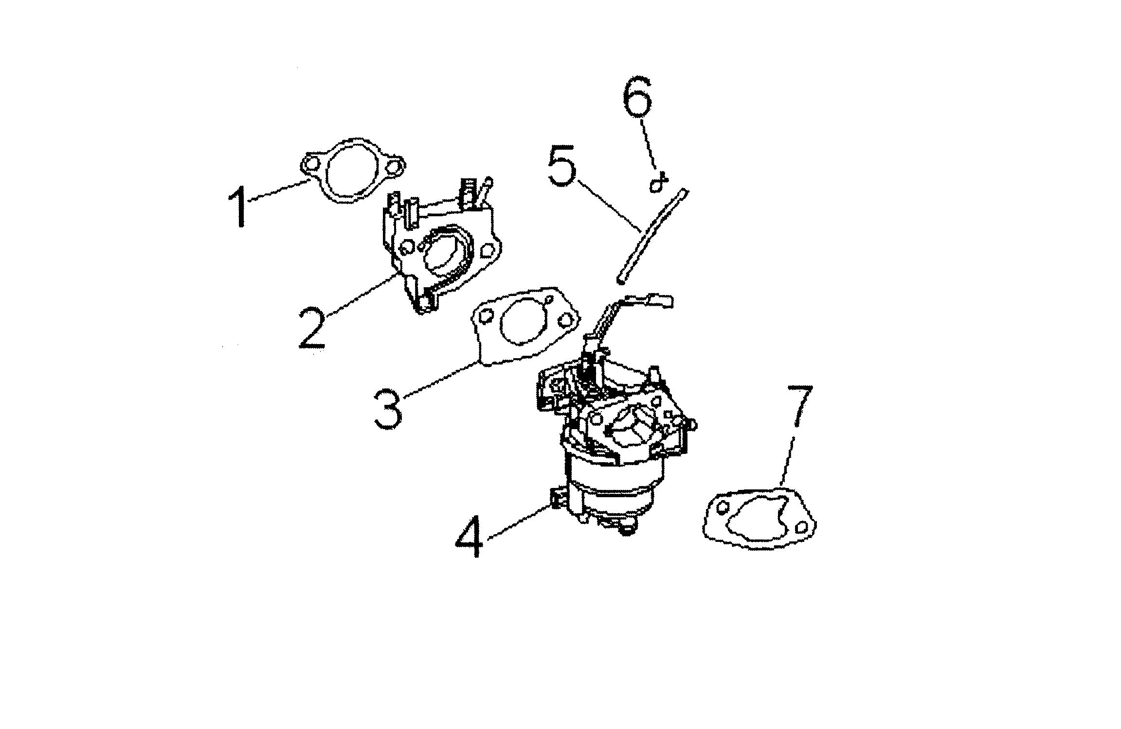 Generac 005939-0 carburetor diagram