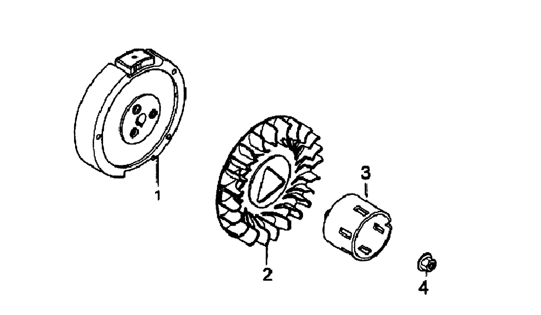 Generac 005940-0 flywheel diagram