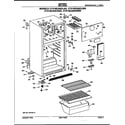 Hotpoint CTX16CASCRWH cabinet parts diagram