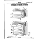 Hotpoint CTHY14CRJLAD doors diagram