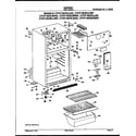 Hotpoint CTHY16CRLRWH cabinet parts diagram
