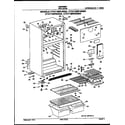 Hotpoint CTXY16EPJRWH cabinet parts diagram