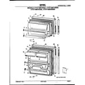 Hotpoint CTXY16EPJRWH doors diagram