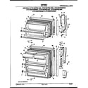 Hotpoint CTX16CPHRAD doors diagram
