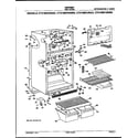 Hotpoint CTX18EPARWH cabinet parts diagram