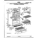 Hotpoint CTX18EPHRAD cabinet parts diagram