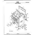 Hotpoint RB536*R3 cabinet parts diagram