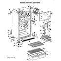 Hotpoint CTXY14EPKRAD cabinet parts diagram