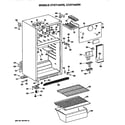 Hotpoint CTXY14CPGLWH cabinet parts diagram