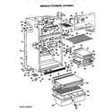 Hotpoint CTX19GPJRAD cabinet parts diagram