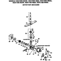 Hotpoint HDA100S-45AW motor-pump diagram