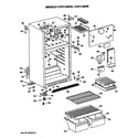 Hotpoint CTEY14EPERWH cabinet parts diagram