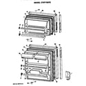 Hotpoint CTHY15EPERWH doors diagram
