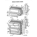 Hotpoint CTX16CPBRWH doors diagram