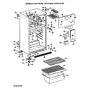 Hotpoint CTXY14LPCRWH cabinet parts diagram