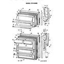 Hotpoint CTX14CMERAD doors diagram