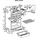 Hotpoint CTX18LLBRWH cabinet parts diagram