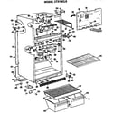 Hotpoint CTX18CLBLWH cabinet parts diagram