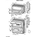 Hotpoint CTX18CLBLWH doors diagram